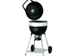 Barbecue à charbon charcoal kettle pro 47 cm + rôtissoire - napoleon