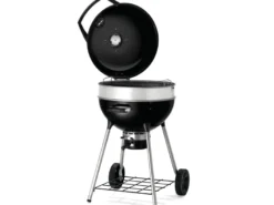 Barbecue à charbon charcoal kettle pro 57 cm + housse de protection + lot de 2 p