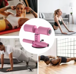 Barre de sol pour abdominaux rose