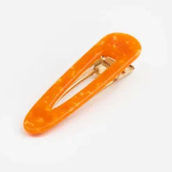 Barrette triangle - clémentine