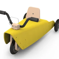 Bascule et porteur moto - jaune