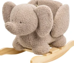 Bascule teddy l'éléphant taupe