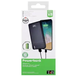 Batterie de secours 2 usb 20 000 mah 10w