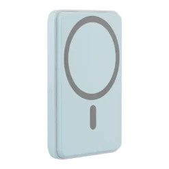 Batterie externe magnétique 5000mah bleu