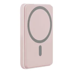 Batterie externe magnétique 5000mah rose