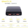 Batterie externe 10000mah puissante