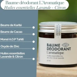 Baume déodorant bio l’aromatique