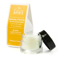 Baume à lèvres au lait d'ânesse bio