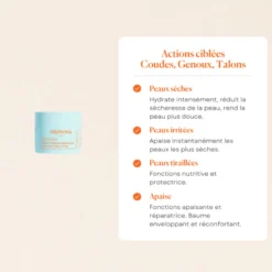 Baume nourrissant réparateur bio zones fragilisées Made in France 30 ml Mymosa