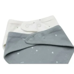 Bavoir bandana twinkling - sea green - 2
