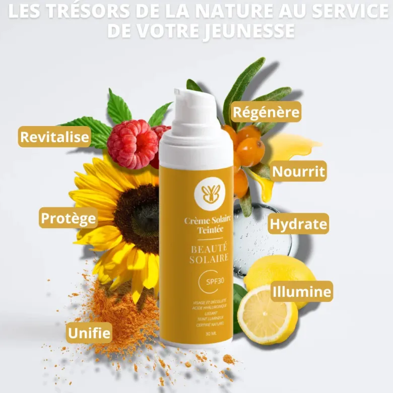 Beauté solaire spf 30 – teint unifié & protégé