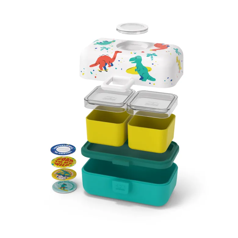 Bento compartimenté enfant 800ml dino