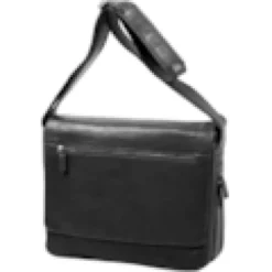 Besace arizona gérard henon cuir de vachette gras pleine fleur gh 5273 Noir