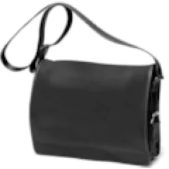 Besace gérard henon golf cuir de vachette grainé gh 2960 Noir