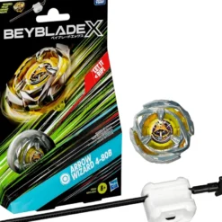 Beyblade x, starter pack avec toupie de