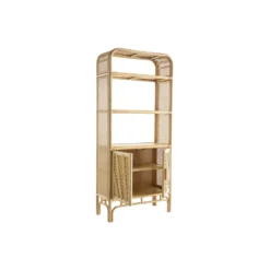 Bibliothèque en rotin naturel l80 cm galon