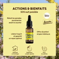 Biofloral - sos secours nuit paisible - bio