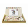 Bio toys l’ecole des mots bilingue français- anglais - jeu en bois