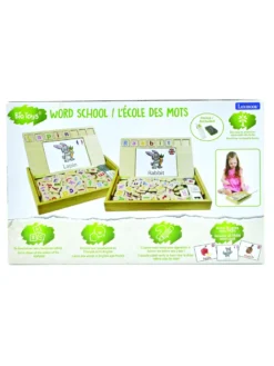 Bio toys l’ecole des mots bilingue français- anglais - jeu en bois