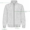 Blouson cicero 70% acrylique 30% laine