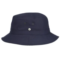 Bob anti-UV en coton bleu marine 60