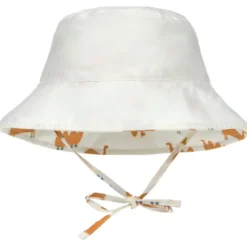 Bob réversible anti-uv camel nature (7-18 mois)
