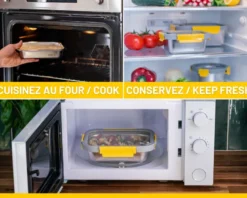 Boite alimentaire inox metalshock 800ml - pika