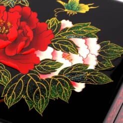 Boite à bijoux - pivoines eclatantes