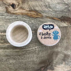 Boite à dent en bois de hêtre