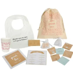 Boite à grande soeur remplie de cadeaux