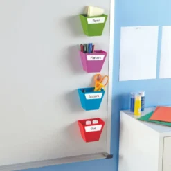 4 boites de rangement magnétique