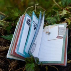 Boite à souvenirs et carnet de voyage