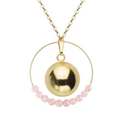 Bola de grossesse et rhodochrosite