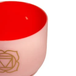 Bol chantant en cristal chakra racine