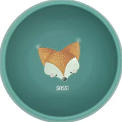 Bol en silicone crunchy le renard