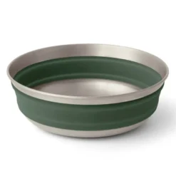 Bol pliable sea to summit detour stainless steel collapsible bowl m vert