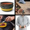 Bol pliable sea to summit frontier collapsible bowl m jaune