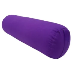 Bolster de yoga cylindrique coton et kap