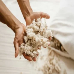 Bolster de yoga cylindrique coton et kap