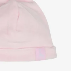Bonnet de naissance rose 1 3 mois