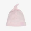 Bonnet de naissance rose 0 1 mois