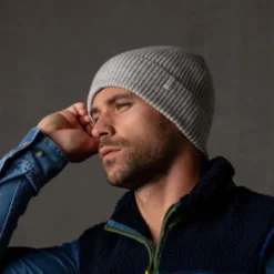 Bonnet en laine coloré Billybelt Gris