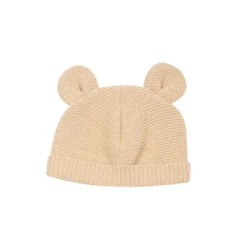 Bonnet en maille avec des petites oreill