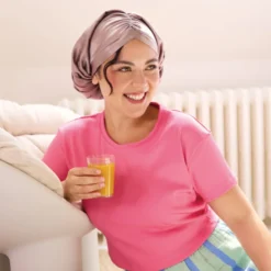 Bonnet en soie naturelle 19 mommes