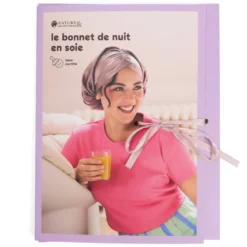 Bonnet en soie naturelle 19 mommes