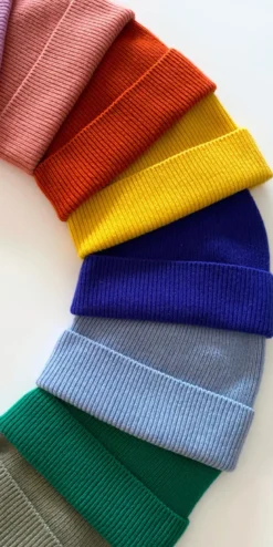Bonnet mérinos et cachemire Camel