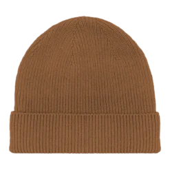 Bonnet mérinos et cachemire Camel