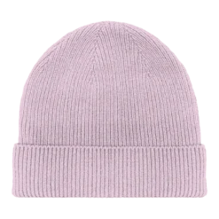 Bonnet mérinos et cachemire Rose pale