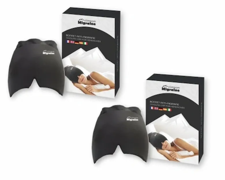 2 bonnets gel anti migraine climsom