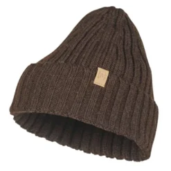 Bonnet tricoté côtelé ivanhoe en laine